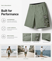 Shorts de bain YILONG pour hommes, séchage rapide, imprimés, extensibles dans 4 directions, pour le surf et la natation