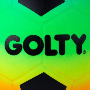 Ballon de football gonflable arc-en-ciel publicitaire - Product Image 4