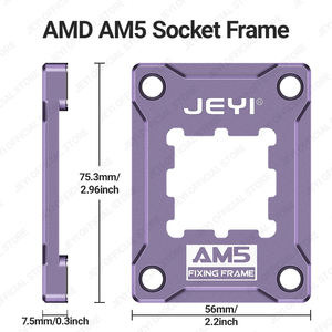 مصنع JEYI حامل تثبيت وحدة معالجة مركزية من الألومنيوم مضاد للثني لـ AMD 7950X/7900X/7700X ضد التزييف ضمان لمدة سنة معتمد - Product Image 3