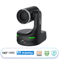 Caméra PTZ 4K 60fps en gros pour fabricants, zoom optique 12x, suivi IA, système de vidéoconférence NDI HX3, diffusion en direct pour églises