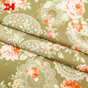 Chất Liệu Vải Chineses Ý Jacquard Silk Dệt May 100% Polyester Silk <span class=keywords><strong>Satin</strong></span> In Kỹ Thuật Số Vải - Product Image 5