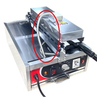 Máquina para Hacer Taiyaki Eléctrica de 1800W, Nueva 2023, de Acero Inoxidable de Alta Calidad, con Forma de Pez, para Uso Comercial, Doméstico y en Restaurantes, 220V