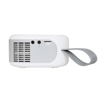 Projecteur LCD portable avec écran Bluetooth WiFi Mirroring Support 720P et décodage 1080P Design compact élégant pour le streaming