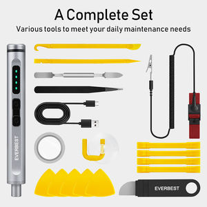 <span class=keywords><strong>Tournevis</strong></span> électrique en aluminium 69 en 1 Poignée de chargement Jeu de <span class=keywords><strong>tournevis</strong></span> électrique de précision <span class=keywords><strong>multi</strong></span>-embouts magnétiques Set d'outils pour ordinateur portable - Product Image 3