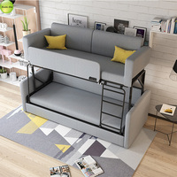 Sofá convertible moderno Redde Boo, cama pequeña, muebles de sala de estar, sofá cama, litera plegable S518