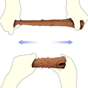 Neues Modell 5.5 6 13 Cm Herren ärmel Schwarz <span class=keywords><strong>Big</strong></span> Sex Toy Vergrößerung kondom Super Huge Silikon Dildo Kondom für Männer - Product Image 1