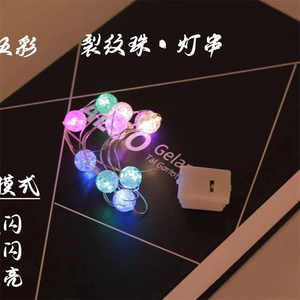 Dẫn đèn giáng sinh pin LED trắng/ấm trắng Pin hoạt động chuỗi đèn phòng ngủ Patio tiệc cưới - Product Image 6