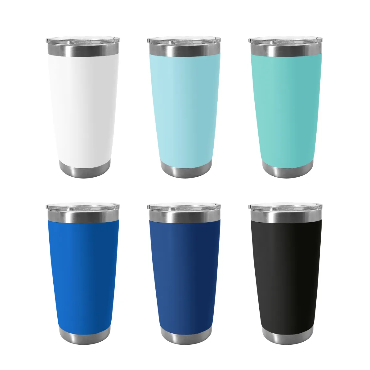Wholesale 20 oz Stainless Steel Double Wall Vacuum Travel Cup Tumbler Thermal Coffee Mug Cup With Lid