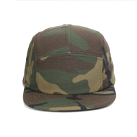 Gorras de Béisbol Personalizadas con Logotipo, Camuflaje para Exteriores, 5 Paneles, Hoja Tropical, Algodón Negro, Gorra Plana para Caza, Jersey de Terciopelo, Estilo Urbano