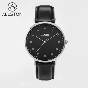 Orologio da Polso Allson Personalizzato, Nuovo, al Quarzo, Impermeabile, <span class=keywords><strong>di</strong></span> Lusso, in Acciaio Dorato, per Uomo, con il Mio Logo - Product Image 5