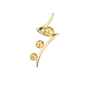 Colgante de Plata S925 con 3 Cuentas en Forma de Rayo, Accesorio de Joyería de Perlas DIY Simple y Moderno con Collar de Cuentas Múltiples, Serie 875 - Product Image 5