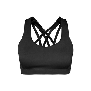 Tùy chỉnh in kỹ thuật số đẩy lên áo ngực thể thao chéo trở lại phòng tập thể dục thể dục nhanh chóng khô Yoga Áo ngực cho phụ nữ camis Top chạy áo ngực - Product Image 3