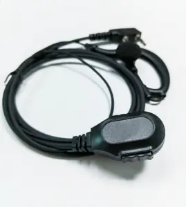 Verkabeltes Two-Way Ham Radio Ohrhörer OEM ODM Headset für Walkie Talkie M typ K typ Icom typ