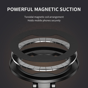Support de téléphone pour tableau de bord, support magnétique pour voiture, support de téléphone <span class=keywords><strong>portable</strong></span> universel pour voiture - Product Image 5