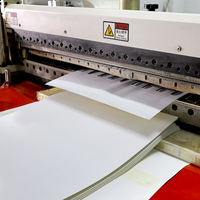 Le papier d'aluminium résistant à la chaleur marque les feuilles A4 avec l'adhésif permanent pour l'usage industriel