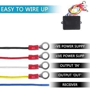 Không dây tời điều khiển từ xa Kit cho Jeep off-road ATV Trailer không dây Tời điện điều khiển từ xa chuyển đổi điều khiển 12V 24V - Product Image 6