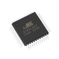 Microcontrolador AT89LS52-16AU, Encapsulado QFP44, MCU Original, Disponible en Inventario