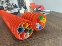 Câble PE100 HDPE COD SN8 pour système de protection de câbles de télécommunications à fibres optiques souterrains