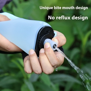 Wholesale 350ml Large Capacity Foldable Silicone Reusable Unbreakable <b>Sports</b> Water Bottle Attached Carabiner for Outdoor Cycling - Product Image 3