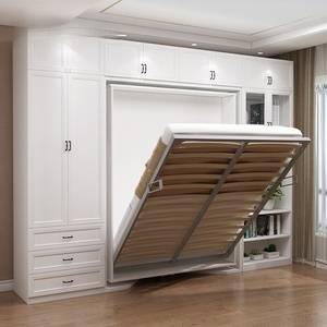 <span class=keywords><strong>Letto</strong></span> a Scomparsa Personalizzato con Armadio Girevole, Funzionalità Ribaltabili e Pieghevoli, Set per Camera da <span class=keywords><strong>Letto</strong></span> - Product Image 4