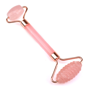 Ancient concubine beauty <span class=keywords><strong>secret</strong></span> home use facial massage DIY promotion spiked jade roller with silk box - Product Image 4