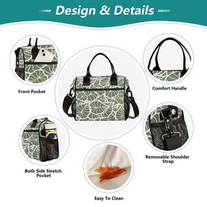 Bolsa Térmica Portátil Impermeable para Playa y Picnic, con Estampado Hawaiano Personalizado Kalo, con Correa para el Hombro - Product Image 2