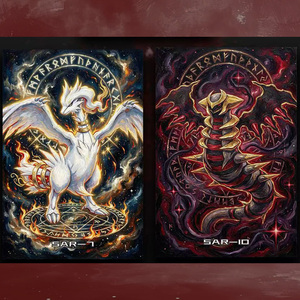 Vente en gros de panneaux d'art Pokémon de haute qualité à prix abordable, accessoires pour fans, panneaux d'art de bandes dessinées, boîtes mystères de cartes. - Product Image 4