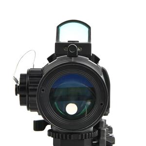 Металлический прицел двойного назначения с фиксированным увеличением 1x-4x и мини-коллиматорным прицелом, стандартное крепление 20 мм для охоты и тренировок на открытом воздухе - Product Image 3