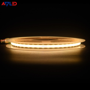 Tira de Luz LED COB Blanca Cálida, Mini Cortable, 528 LED, Flexible, 12V/24V, Tira Lineal LED, 10W/M, 8mm, IP20, IP67, IP68, Luz para Muebles de Dormitorio - Product Image 2