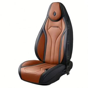 Vente à prix réduit, housses de siège de voiture universelles confortables en cuir de luxe, respirantes, toutes saisons, ensemble complet pour SUV - Product Image 6