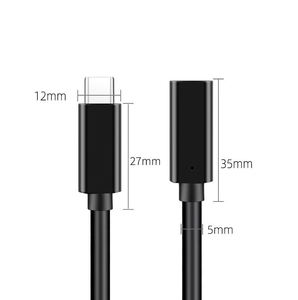 20V 10Gbps USB C 3.1 Gen 2สาย4K 60Hz เอาต์พุตวิดีโอ PD ชาร์จเร็ว PD สำหรับโทรศัพท์16 <span class=keywords><strong>Huawei</strong></span> MateBook iPad <span class=keywords><strong>Chromebook</strong></span> - Product Image 2