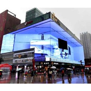 Naked-Eye 3D efek HD besar iklan luar ruangan SMD P4 P5 P6 LED papan reklame tampilan papan reklame panttella eksterior layar Led