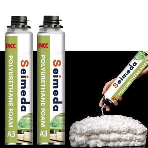 Échantillon gratuit de <span class=keywords><strong>mousse</strong></span> isolante polyuréthane PU extensible multi-usages, spray d'étanchéité résistant aux intempéries pour fenêtres et portes - Product Image 2