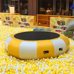 <span class=keywords><strong>Mini</strong></span> <span class=keywords><strong>trampoline</strong></span> gonflable d'eau en PVC pour enfants <span class=keywords><strong>trampoline</strong></span> flottant pour lac de mer <span class=keywords><strong>trampoline</strong></span> gonflable d'intérieur pour <span class=keywords><strong>piscine</strong></span> à balles - Product Image 4