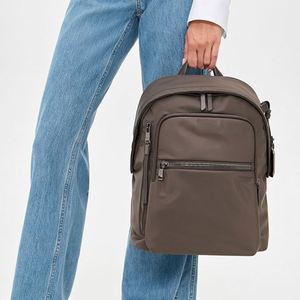 Unisex Nylon Outdoor <b>Backpack</b> Custom Large Size Waterproof Zipper Multiple Pockets Trolley <b>Strap</b> for Students Letter Daypack - Product Image 1