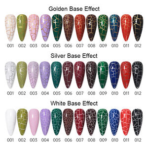 Quengel Гель-лак трещин лак для ногтей 15 мл Базовое покрытие для УФ-гель лак Быстросохнущий лак для ногтей бусины кракле, Гель-лак - Product Image 3