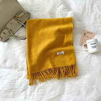 BSBH vente en gros écharpe à la mode pour femmes automne et hiver châle résistant au froid accessoire décoratif extérieur écharpes à carreaux élégantes