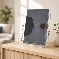Agenda personnalisable en cuir PU format A5 2027, carnet de notes pour affaires, cadeau