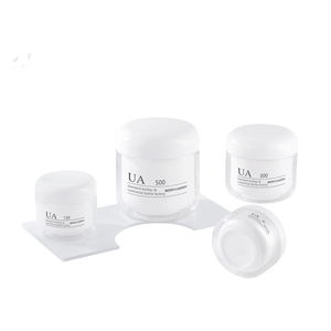 Envase de Crema para Hospital de Gran Capacidad, 80g-500g, Doble Capa, Boca Ancha, Frasco para Crema Abrasiva con Tapa de Rosca, PET con Recubrimiento UV - Product Image 1