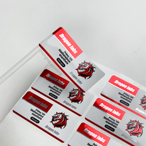 Etichette Adesive Impermeabili Personalizzate per Fiale da 10ml per Imballaggio Farmaceutico - Product Image 1