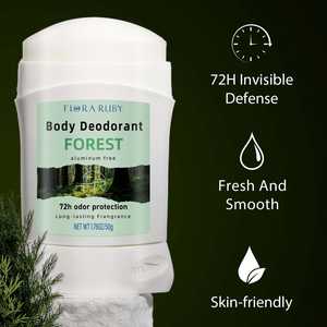 Déodorant en stick à logo personnalisé, ingrédients naturels, fraîcheur longue durée, formule à base de plantes de haute qualité - Product Image 2