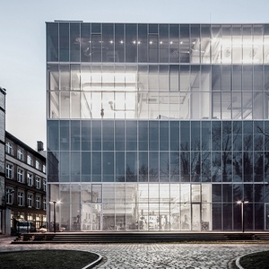 Tòa nhà căn hộ tấm kính cách nhiệt mặt tiền thông gió trang trí tường Rèm Kính Thấp <span class=keywords><strong>E</strong></span> - Product Image 4