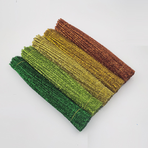 Long Lanh Lấp Lánh Tinsel Chenille Thân Cây Kim Loại Ống Chất Tẩy Rửa Cho Tự Làm Thủ Công Nghệ Thuật Đám Cưới Home & Đảng Trang Trí Nội Thất Kỳ Nghỉ Trang Trí Nội Thất - Product Image 3