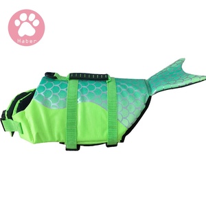 معطف فاخر بتصميم قرش للحيوانات الأليفة مقاس XS حزام كلب مقاوم للماء للقطط والحيوانات الأليفة ملابس سباحة مع ملحقات - Product Image 1
