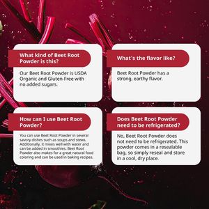 Ekstrak Akar Bit Alami Langsung dari Pabrik, Suplemen Akar Bit, Bit Merah untuk Perusahaan Suplemen - Product Image 2