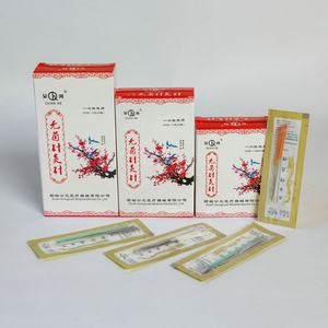 500 pezzi per scatola monouso Sterile a mano Sujok aghi corti per il viso agopuntura - Product Image 6