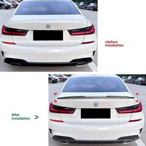 Alerón Trasero Superior de Una Sola Pieza de Plástico ABS para BMW Serie 3 G20 320i 330i (2019+), Accesorios de Modificación Externa PSMA ZST-728 - Product Image 3