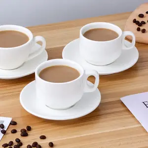 नई गर्म बिक्री सुरुचिपूर्ण कस्टम शैली दोपहर चाय शुद्ध सफेद Melamine कॉफी मग कॉफी चाय कप