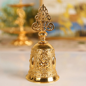 Campana de ciervo Maini, nueva, artesanal de metal, para <span class=keywords><strong>bares</strong></span> y restaurantes, para servicio de mesa - Product Image 2