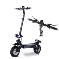 2023 nuevo patinete todoterreno 2000W Motor Dual E-Scooter 11 pulgadas neumático gordo grande dos ruedas 250kg carga patinete eléctrico plegable